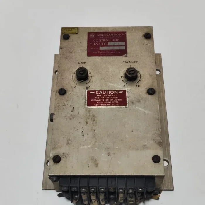 AMERICAN BOSCH Electric Governor Control Unit