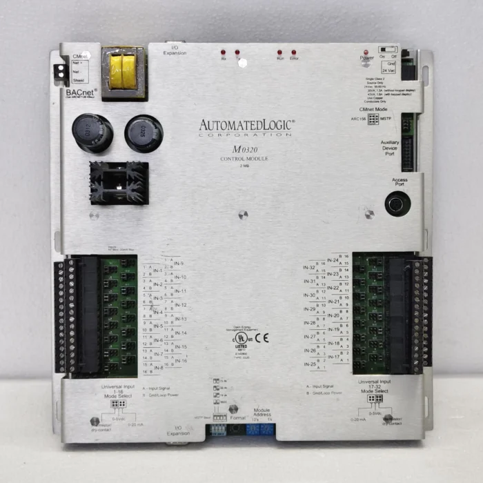AUTOMATED LOGIC M0320 Multi-Equipment Application Controller – Rev. 3
