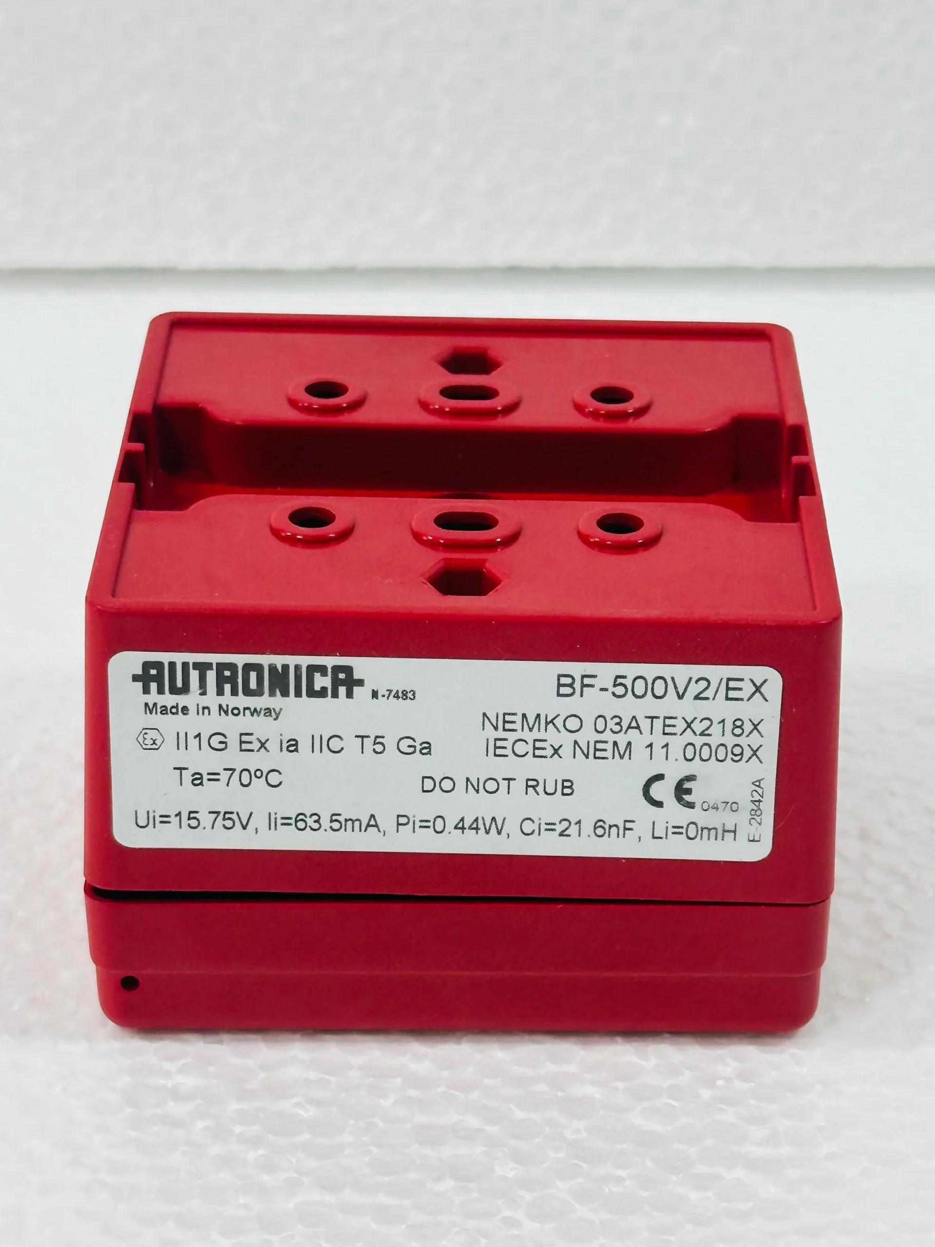 AUTRONICA BF-500V2 EX Call Point