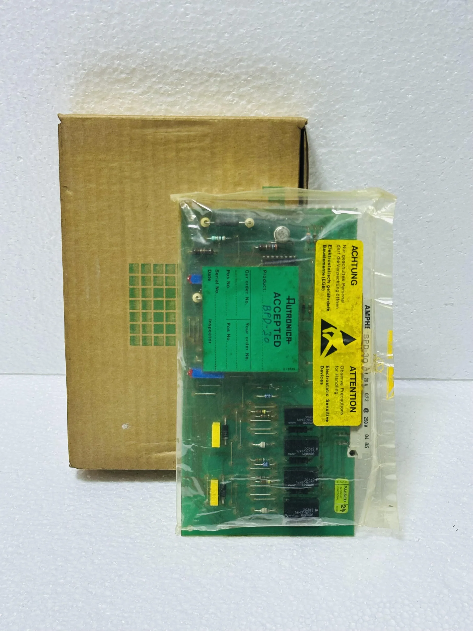 AUTRONICA BPD-30 A PCB – PN 7211-613.0001