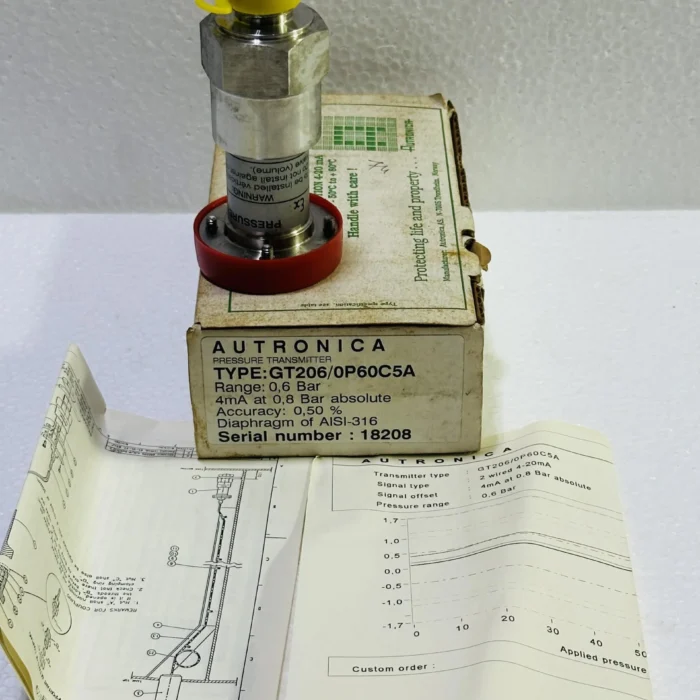 AUTRONICA GT2060P60C5A Pressure Transmitter