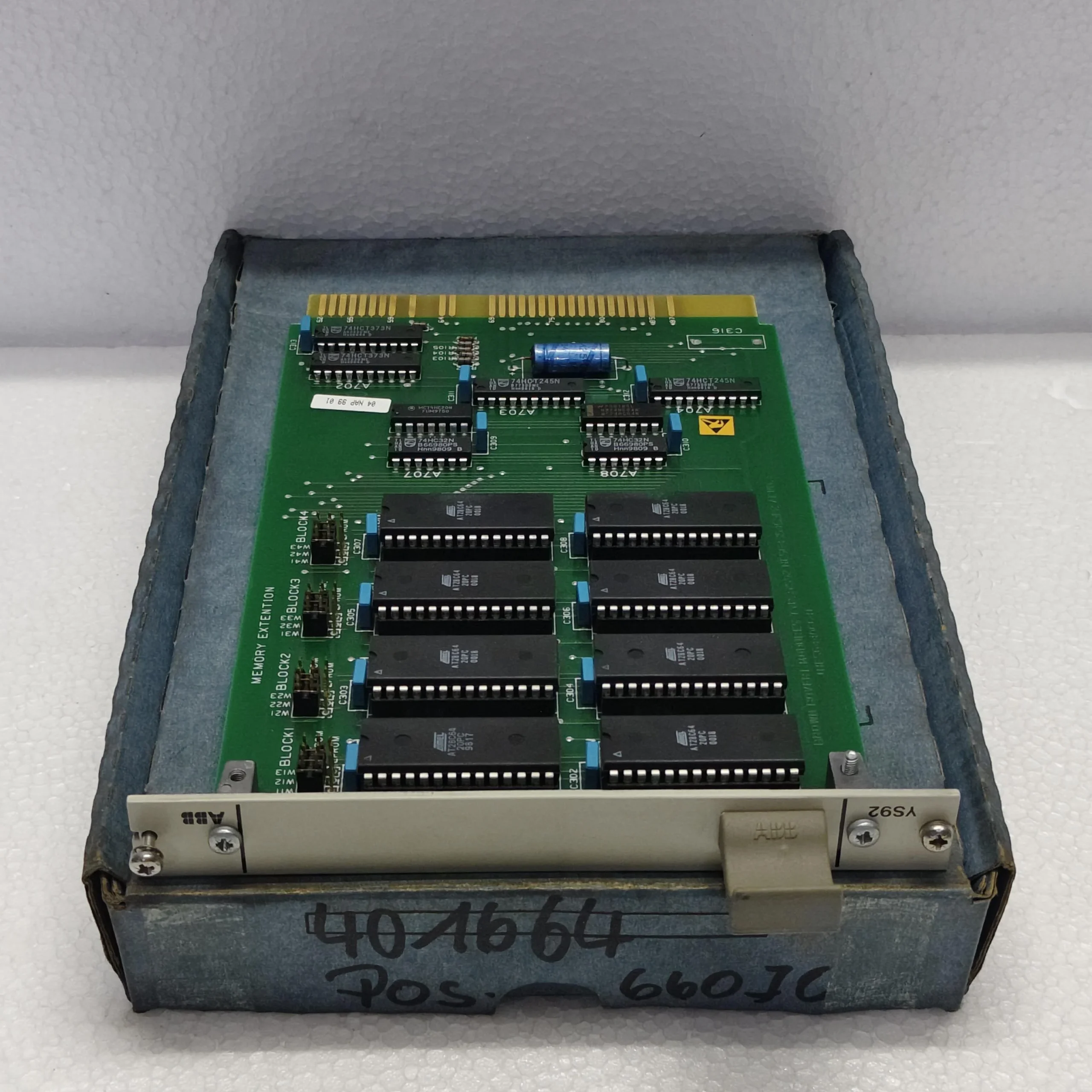 Brown Boveri Modures Type YS92 AEND Memory – HESG 435463P2