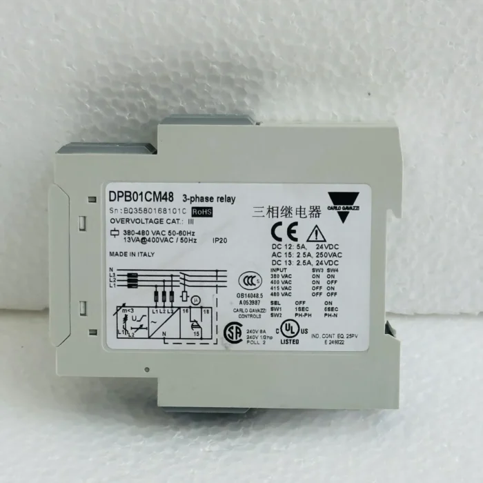Carlo Gavazzi DPB01 3-Phase Voltage Relay