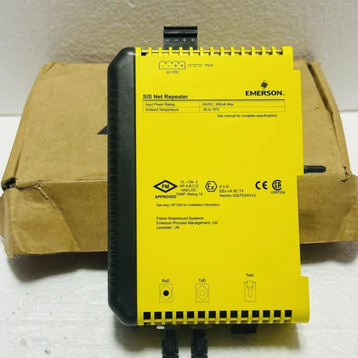 EMERSON KJ2221X1-BA1 SIS Net Repeater – Emerson DeltaV
