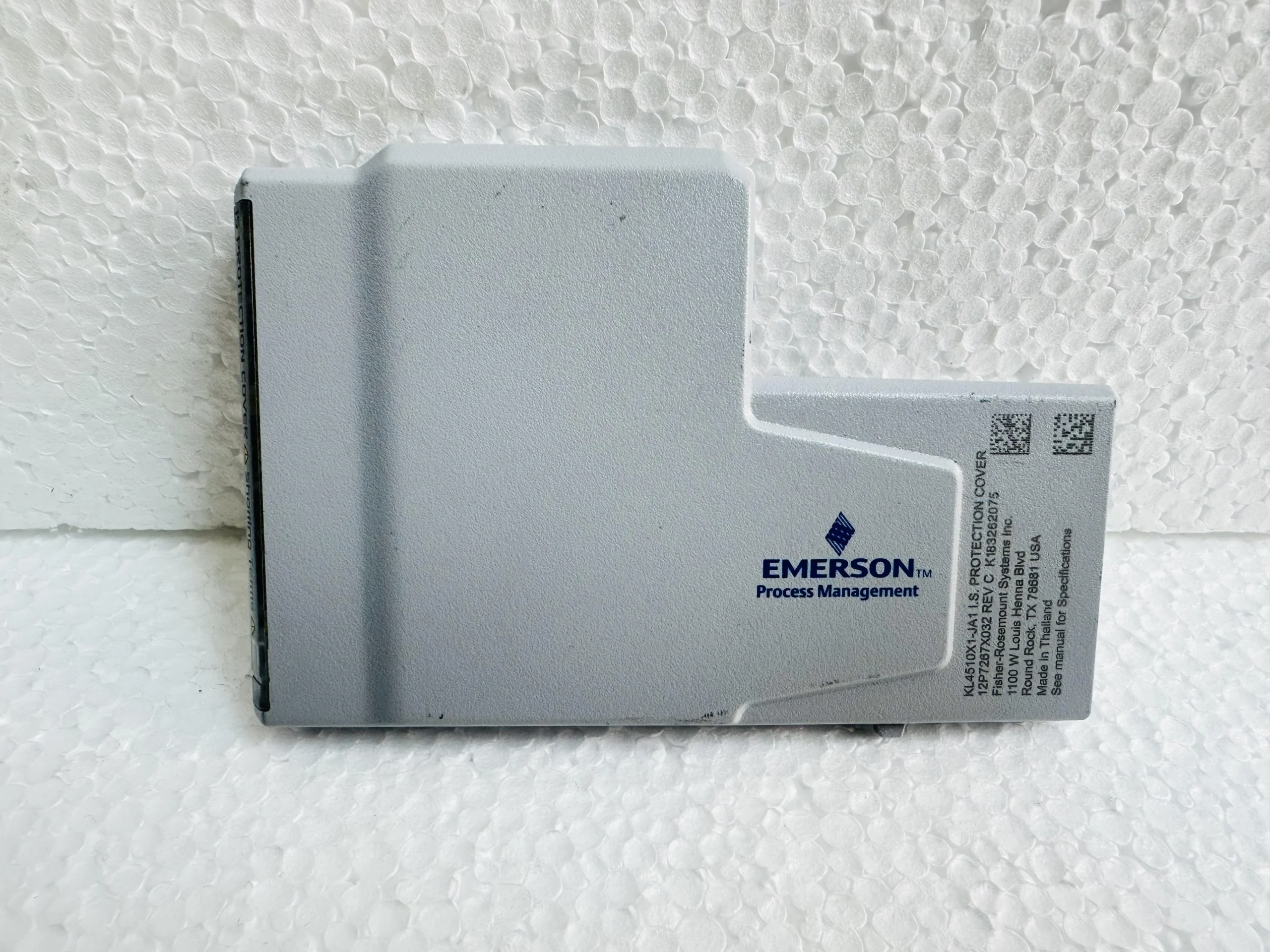 EMERSON KLX-JA I.S. PROTECTION COVER 12P7267X032 FISHER-ROSEMOUNT SYSTEM