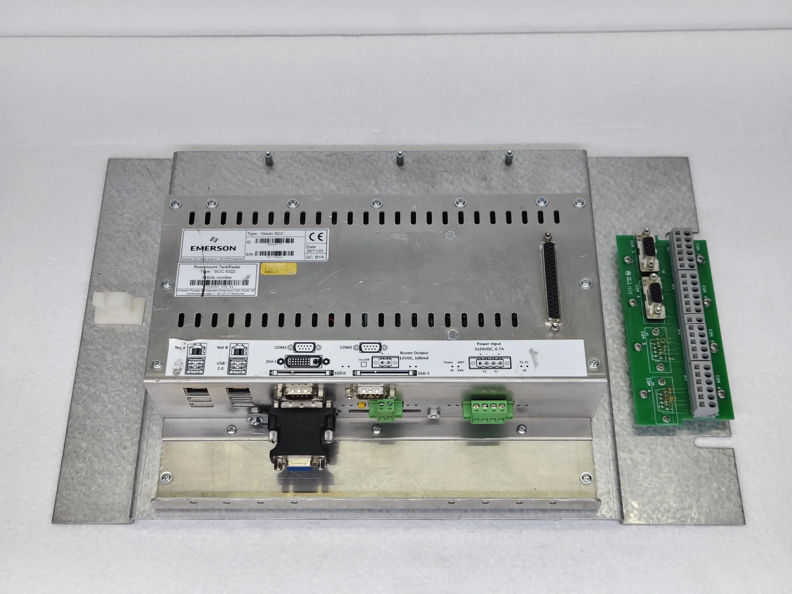 EMERSON SCC 5322 Rosemount Tank Radar PCB Card