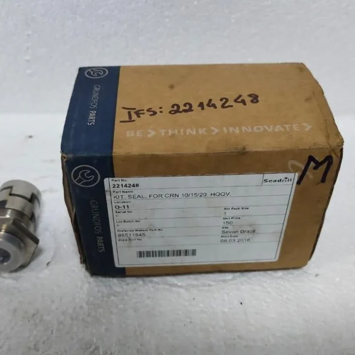 GRUNDFOS 96511845 Shaft Seal Kit – CRN 10/15/20 Series (HQQV)