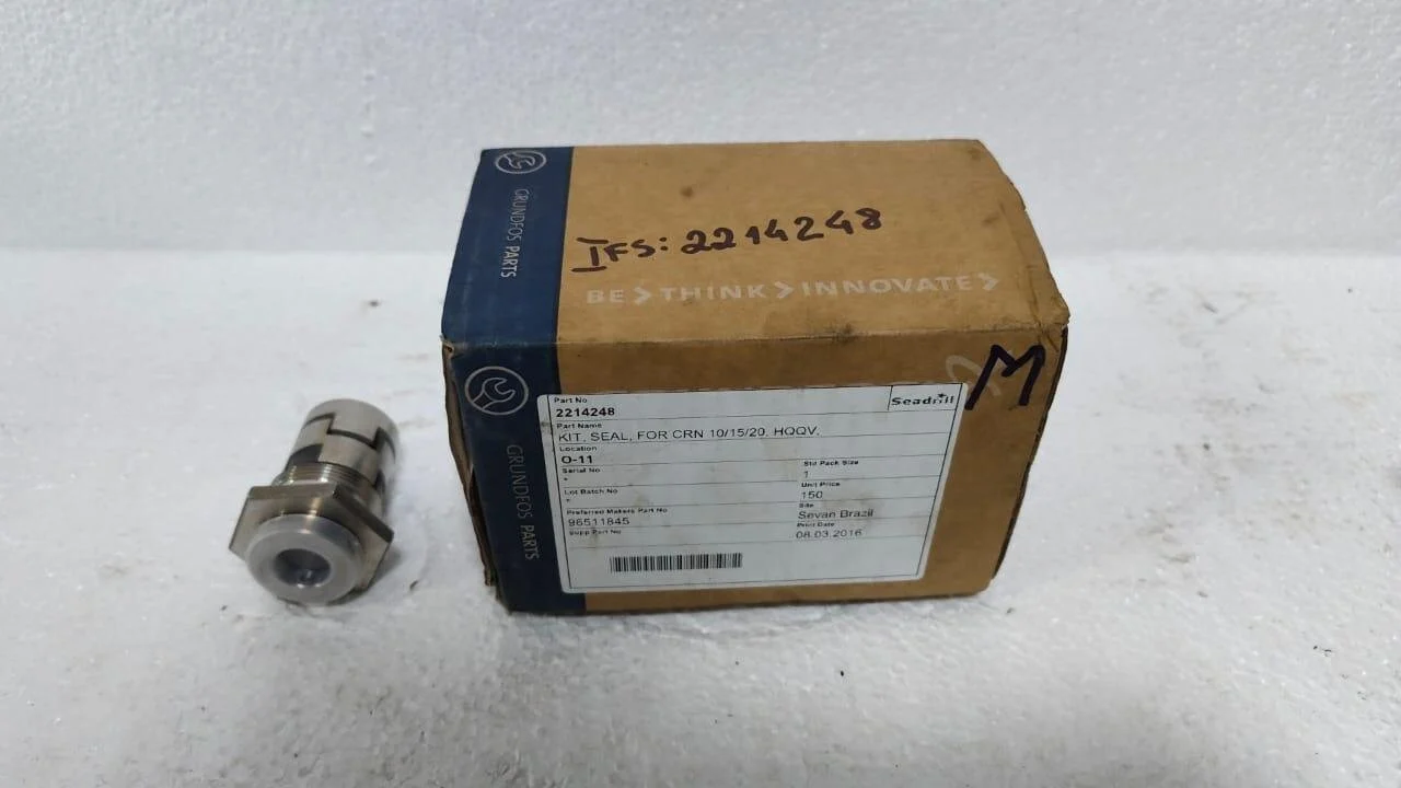 GRUNDFOS 96511845 Shaft Seal Kit – CRN 10/15/20 Series (HQQV)