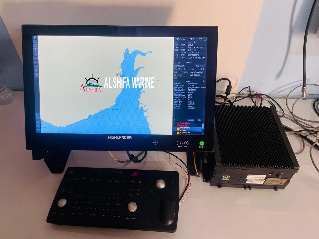 HIGHLANDER HLD-MCU 600 ECDIS