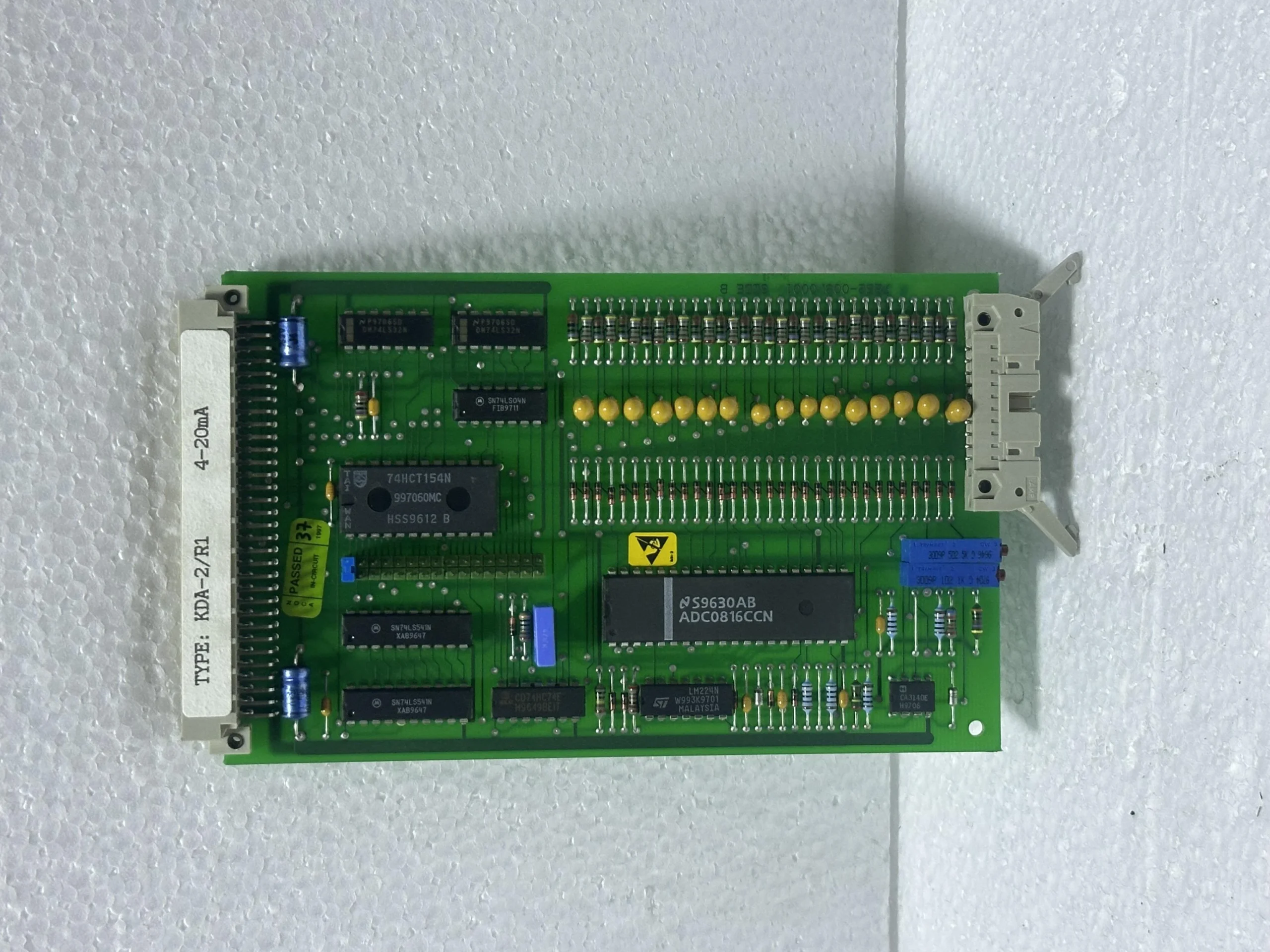 KONGSBERG AUTRONICA KDA-2/R1 PCB Analog Input Board