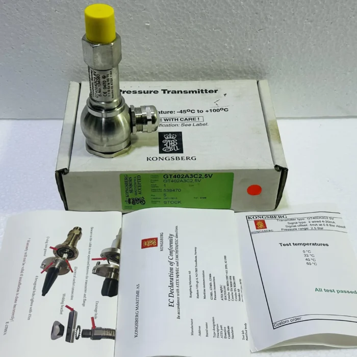 KONGSBERG GT402A3C2.5V Pressure Transmitter