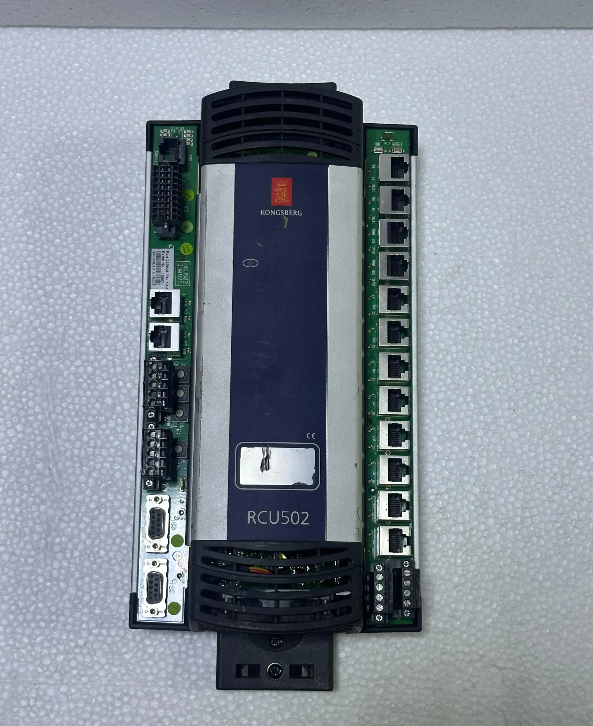 KONGSBERG RCU502 Remote Multipurpose IO Module (Part No. 330924, Rev. 1.4.4 Rev 2.3.2)