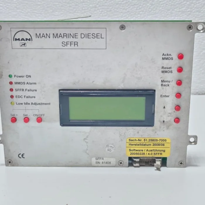MAN Marine Diesel TYP SFFR 4.0 – Ref. No. 51.25805-7005 Internal Display