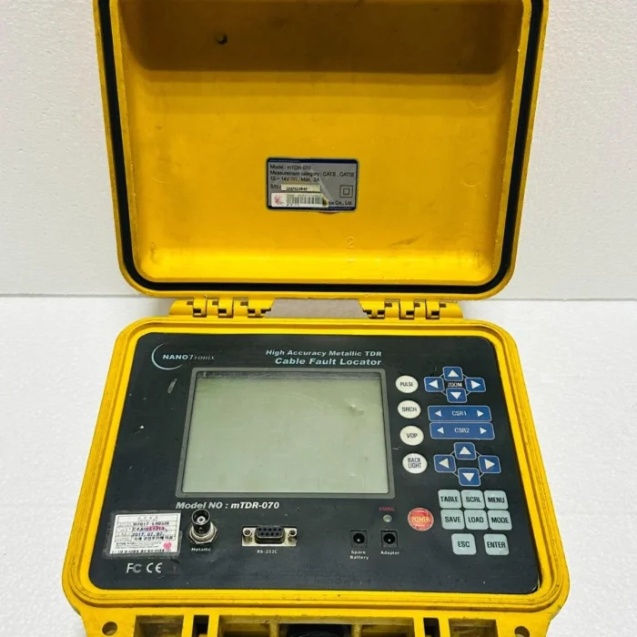 NANO TRONIX MTDR-070 High Accuracy Metallic TDR Cable Fault Locator