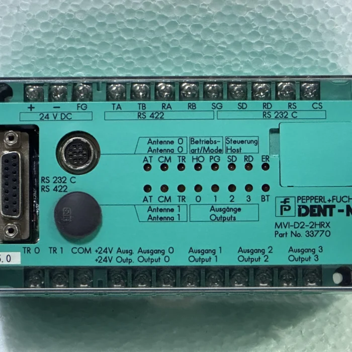 Pepperl & Fuchs MVI-D2-2HRX Control Interface Unit (Part No. 33770)