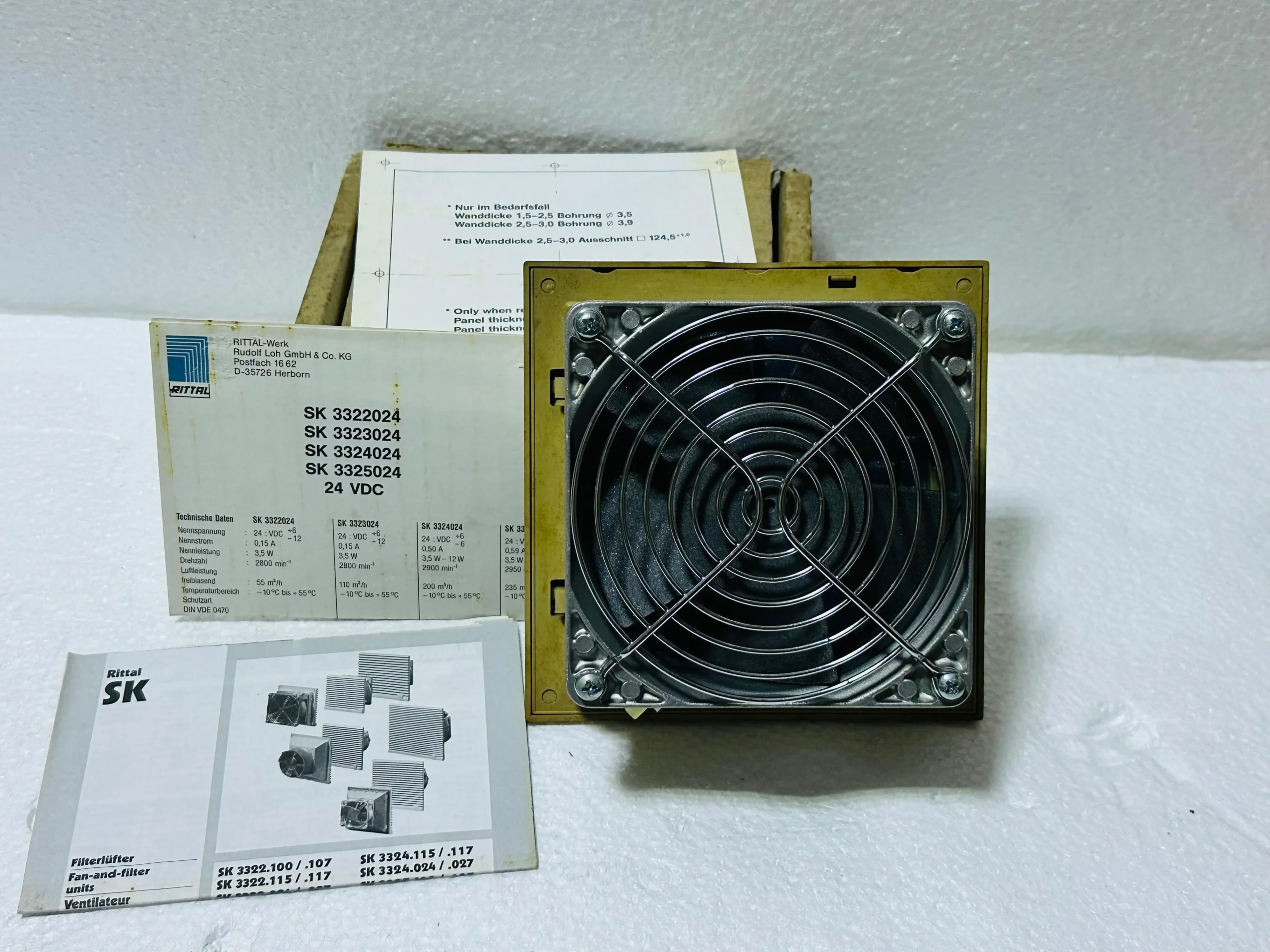 Rittal SK 3322.024 Cooling Fan