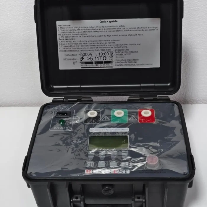Run Test RUN-IR1016 Insulation Resistance Tester