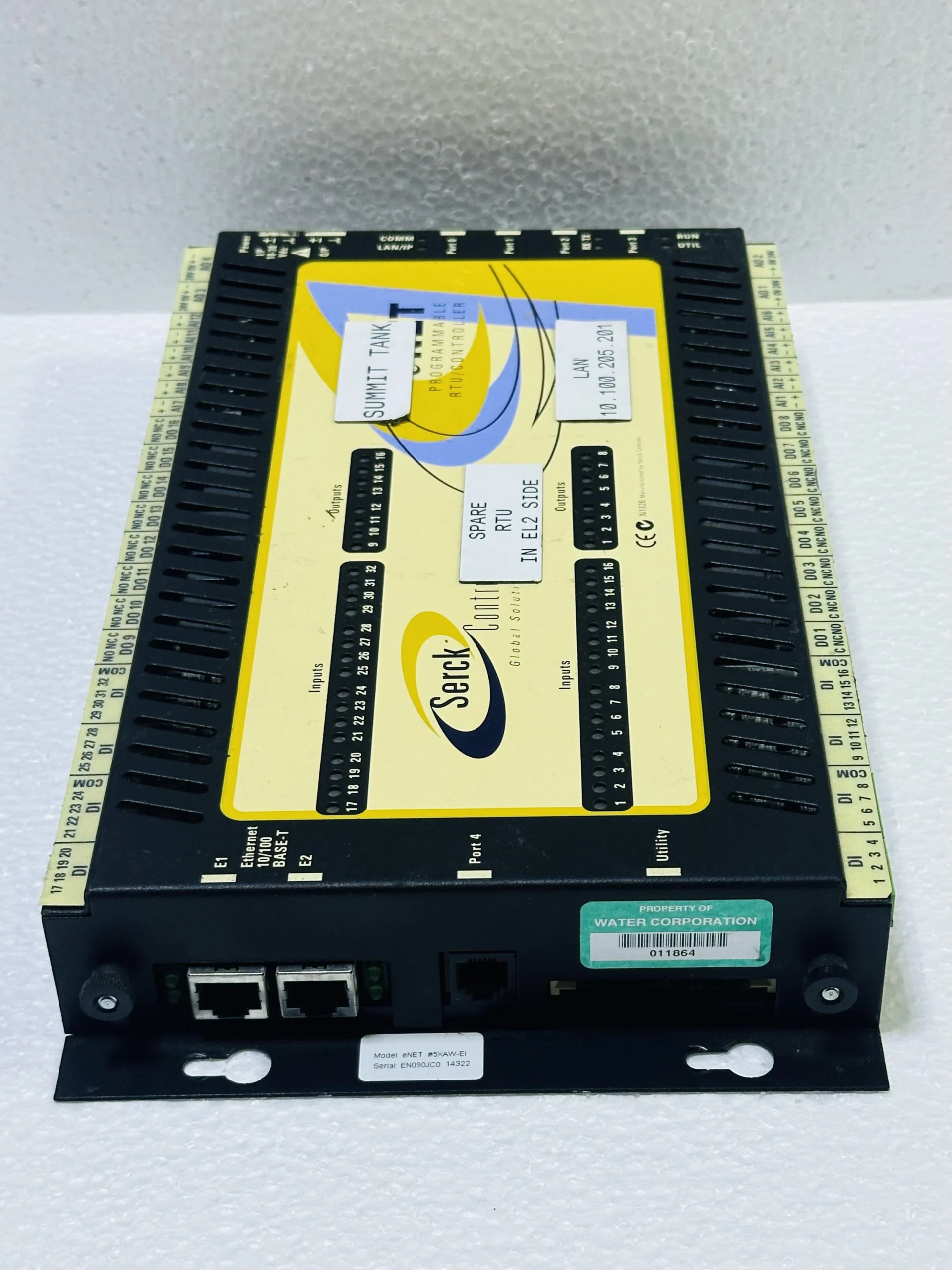 SERCK CONTROLS eNET PROGRAMMABLE #5XAW-EI