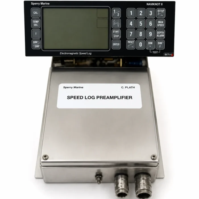 SPERRY MARINE NAVIKNOT SPEED LOG DOPPLER LOG