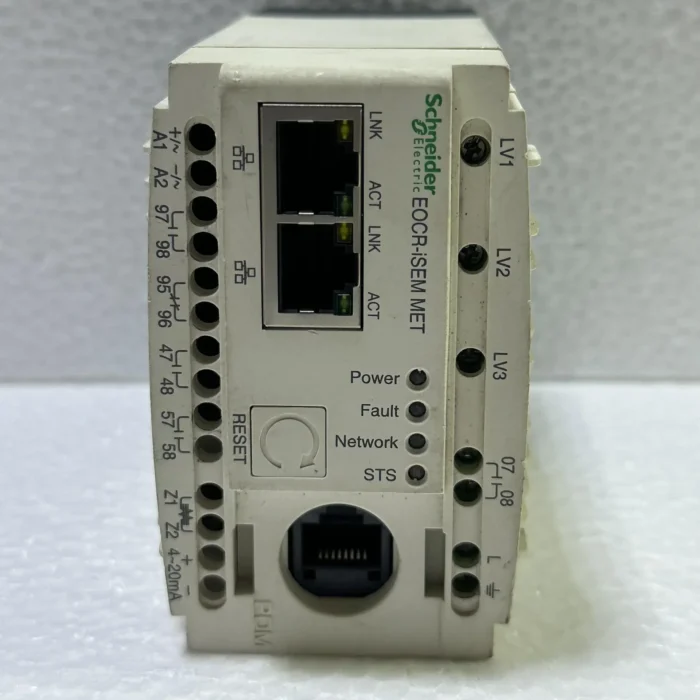 Schneider ISEMZ-WRUH Motor Protection Relay — EOCR-iSEM (0.5–100 A Overcurrent Relay)
