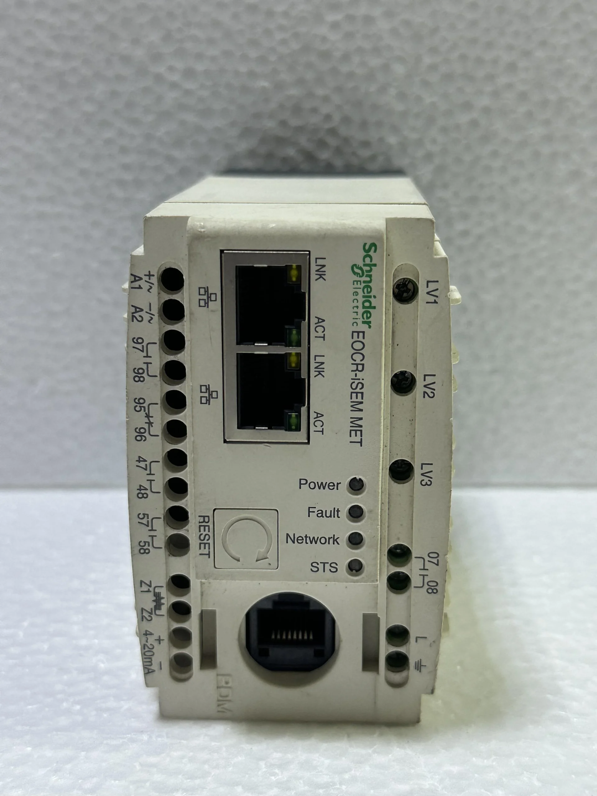 Schneider ISEMZ-WRUH Motor Protection Relay — EOCR-iSEM (0.5–100 A Overcurrent Relay)
