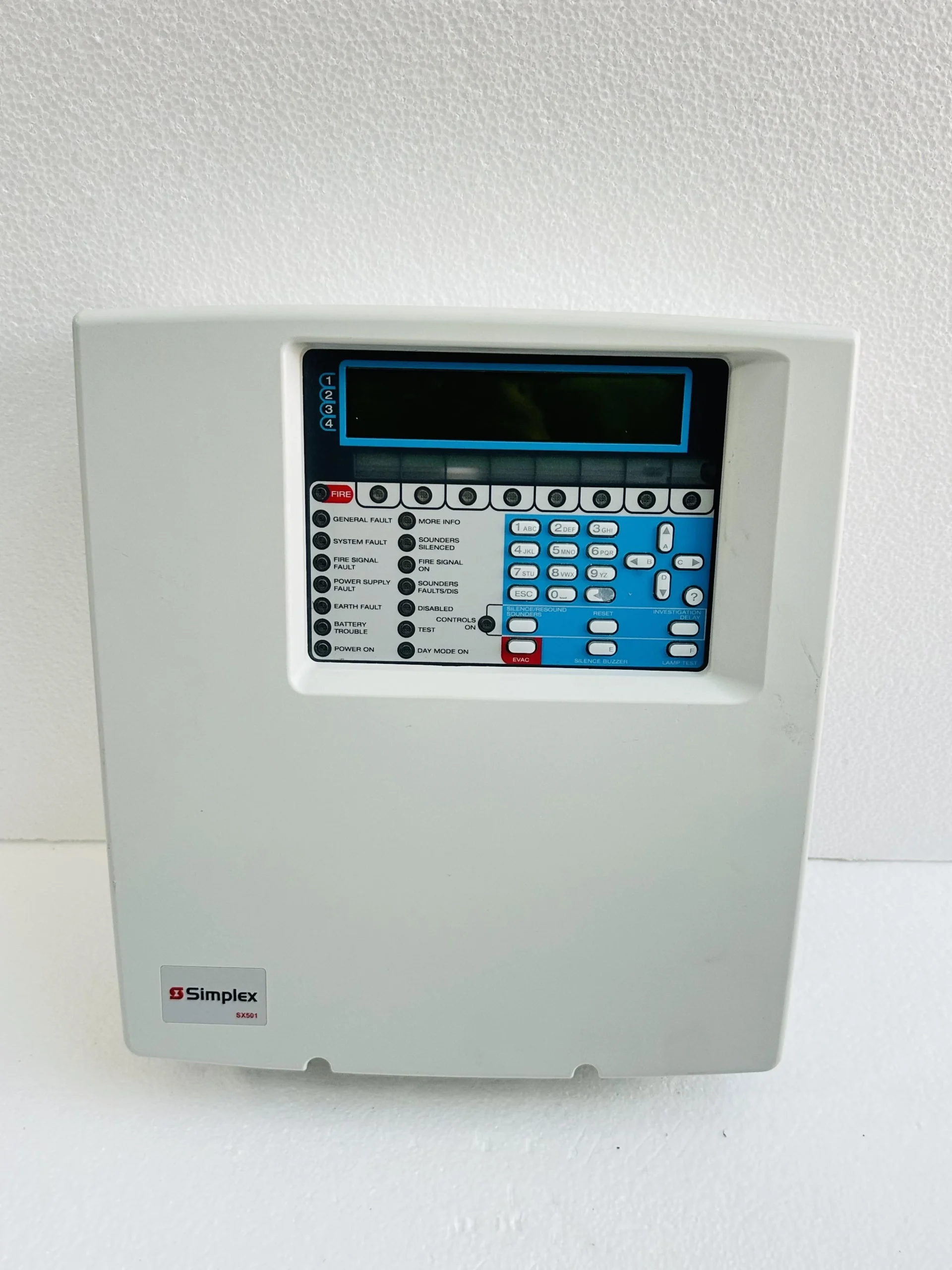 Simplex SX501H Addressable Fire Alarm Control Panel