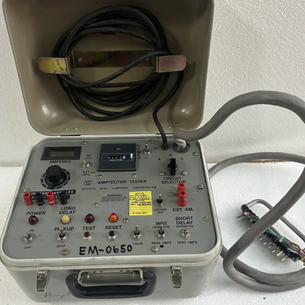WESTINGHOUSE S140D481G02RR AmpTector Tester 120VAC 3 Amp