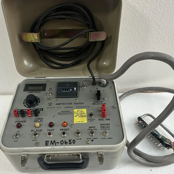 WESTINGHOUSE S140D481G02RR AmpTector Tester 120VAC 3 Amp