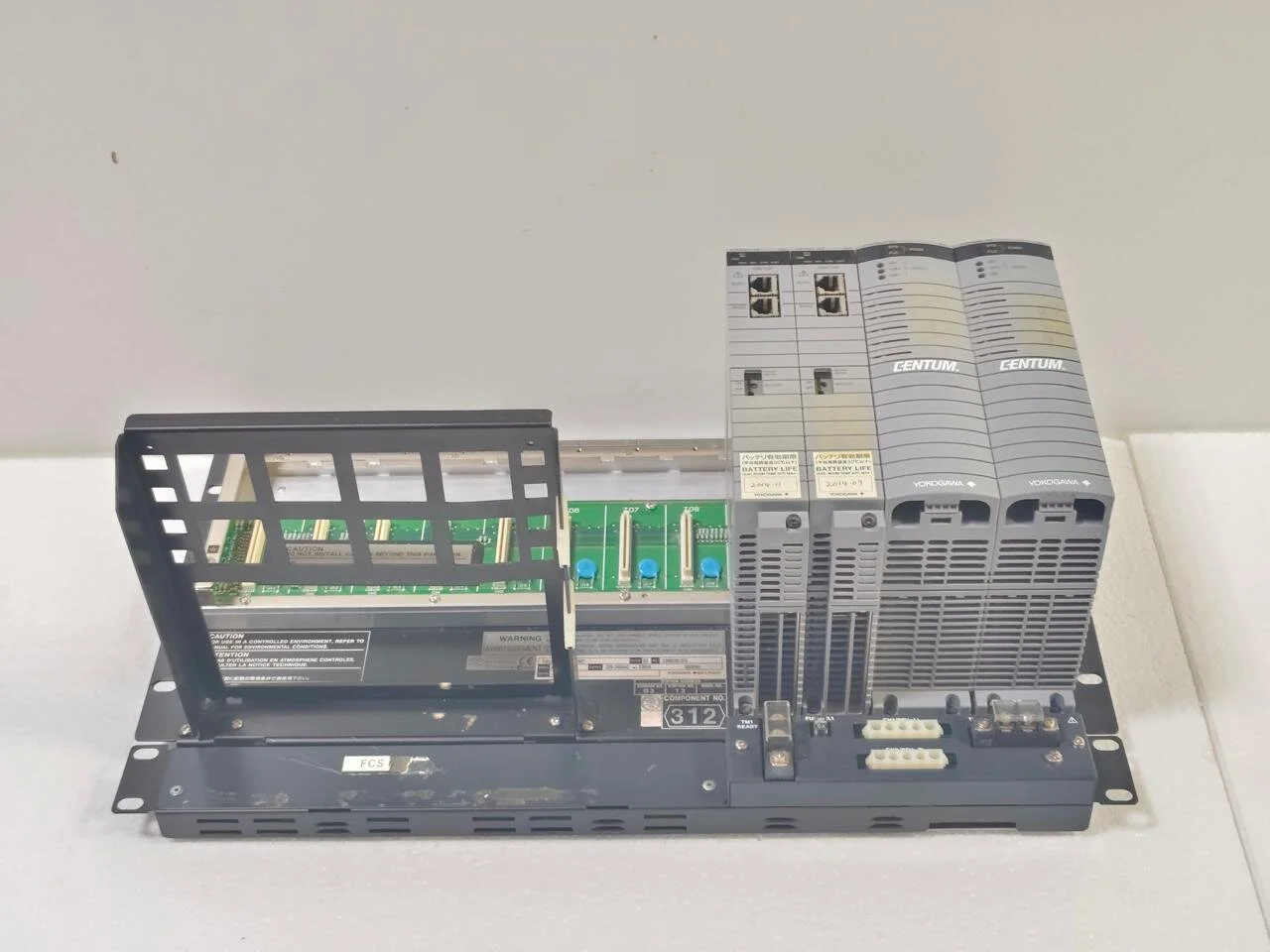 YOKOGAWA PLC Node Interface Unit Style S2 AFV10D with 2x PW482-10 and 2x CP451-10