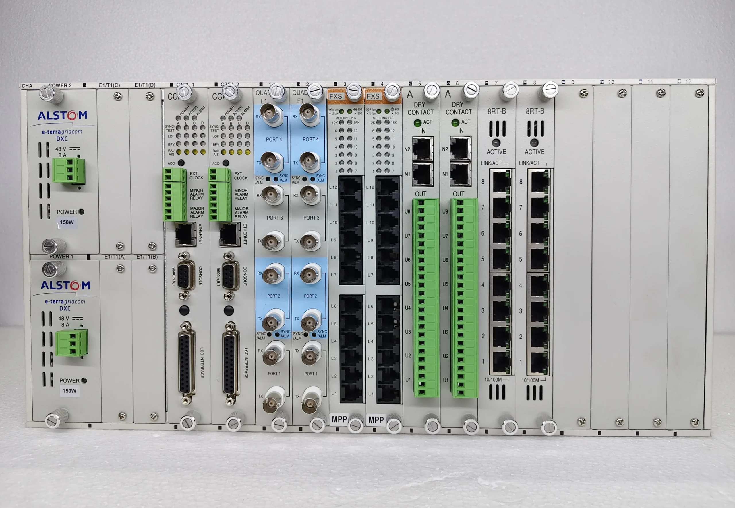 ALSTOM E-TERRAGRIDCOM DXC Rack – Model DXC-CHA-G